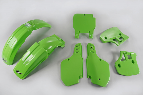 Plastic Kit green for Kawasaki KX 250 (1989) - KX 500 (1989-92)